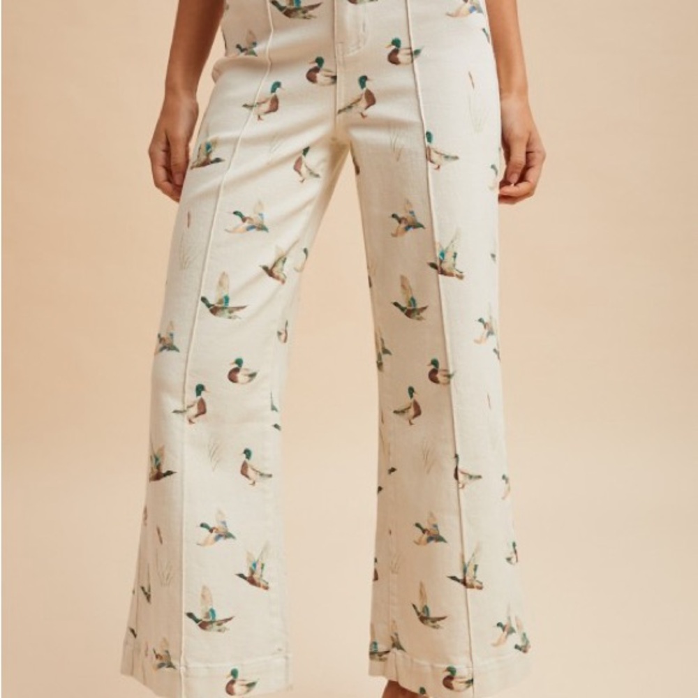 NEW Anniewear Jeans with Duck Print